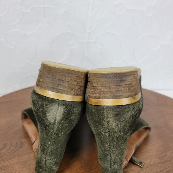 Lucky Brand Womens Brolley Bootie 7.5‎ Gray Suede Leather Zip Up Ankle Western - Picture 16 of 16